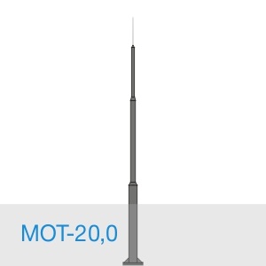 МОТ-20,0 стальной молниеотвод